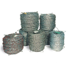 High quality pvc coated hot dipped galvanized single fencing barbed wire diameter manufacturer